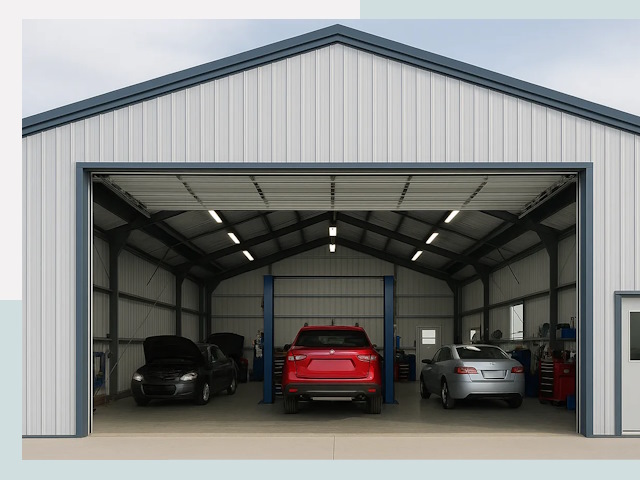 Ангары из сэндвич панелей от 652 руб. в Тверь