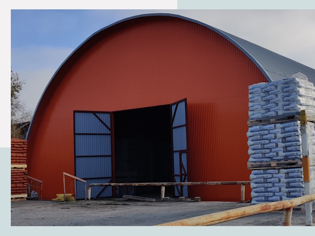 Полукруглые ангары по цене от 652 руб. в Тверь