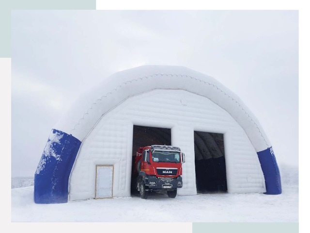 Мобильные ангары в Твери