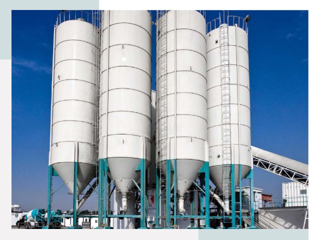 Строительство цементных силосов в Твери