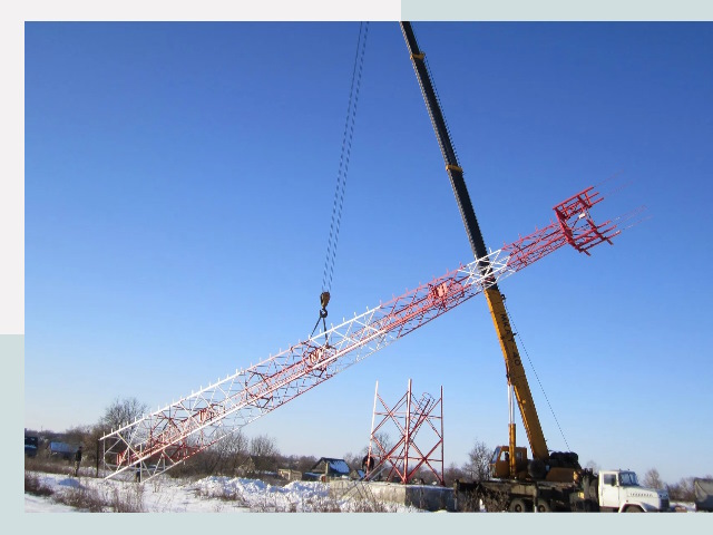 Строительство башен связи в Твери от 652 руб.