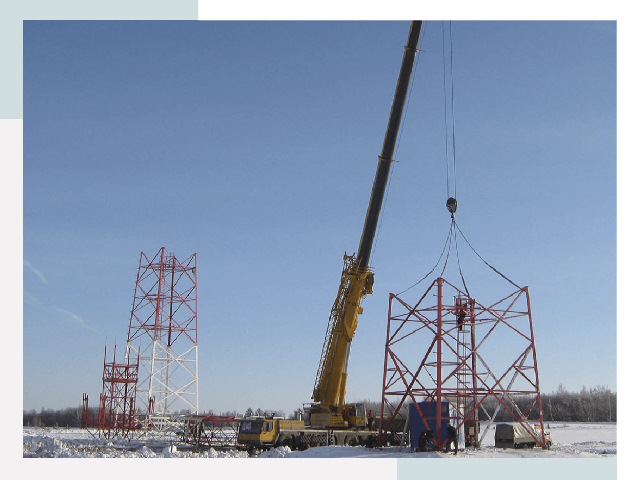 Монтаж вышек связи в Твери