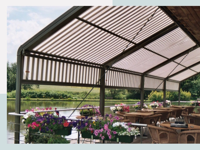 Элегантные навесы для кафе от 652 руб в Тверь