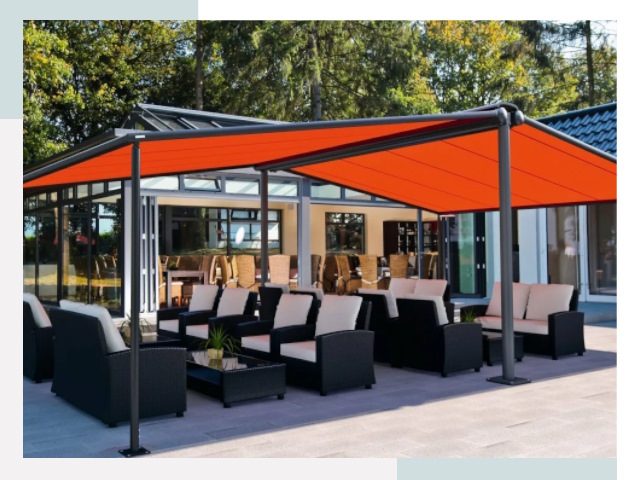 Навесы для кафе и ресторанов в Твери