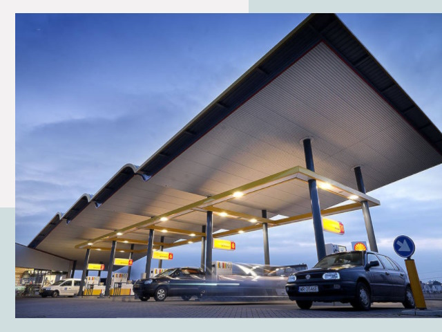 Навесы для АЗС в Тверь от 652 руб. - Защита и комфорт