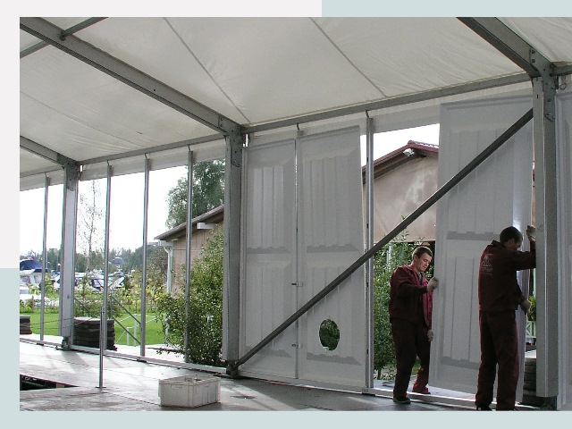 Быстро сборные шатры в Тверь от 652 руб. за м²