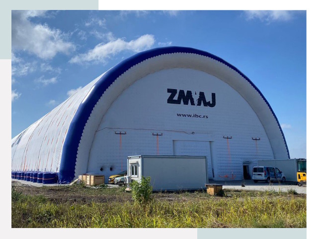 Брендирование ангаров в Твери