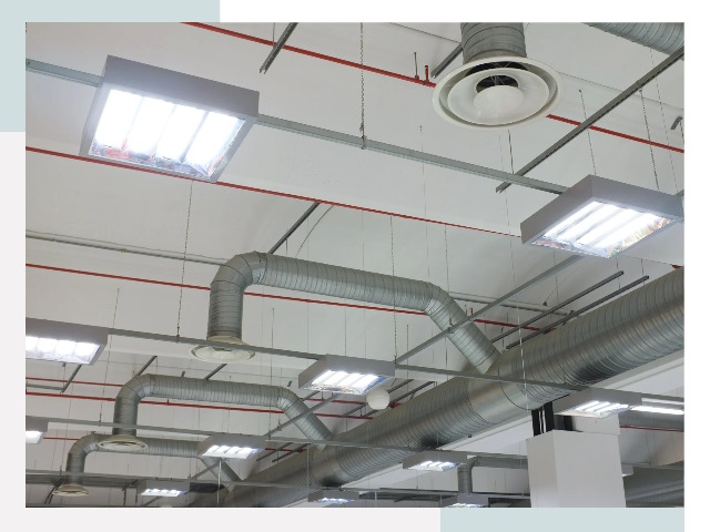 Вентиляция ангаров в Твери