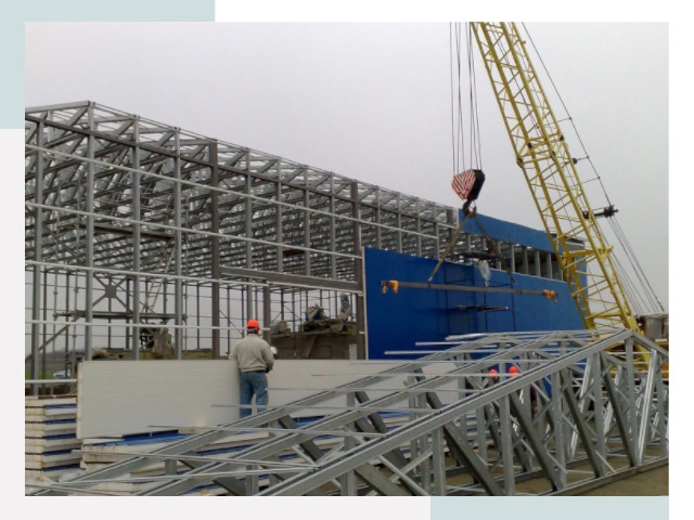 Монтаж ангаров в Твери