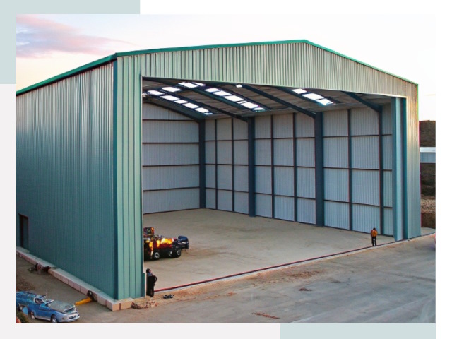 Строительство ангаров в Твери