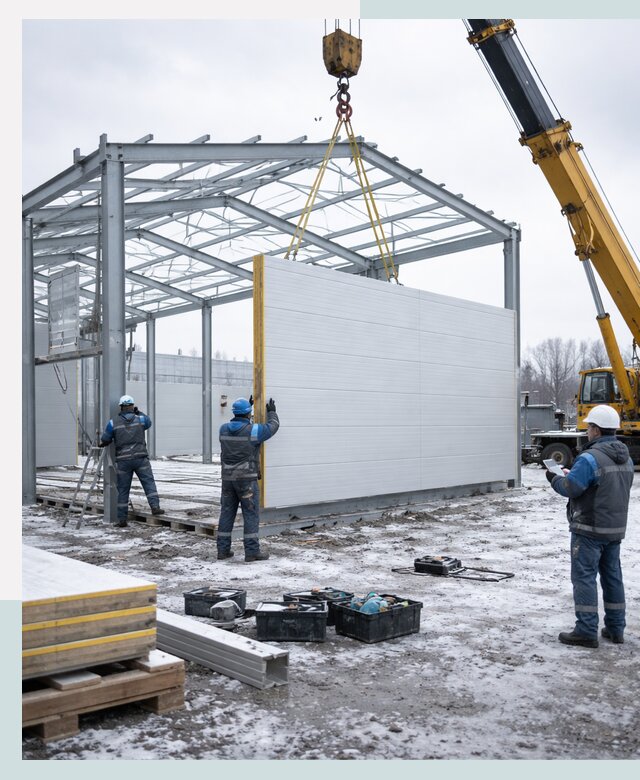 Строительство холодильных складов под ключ в Твери