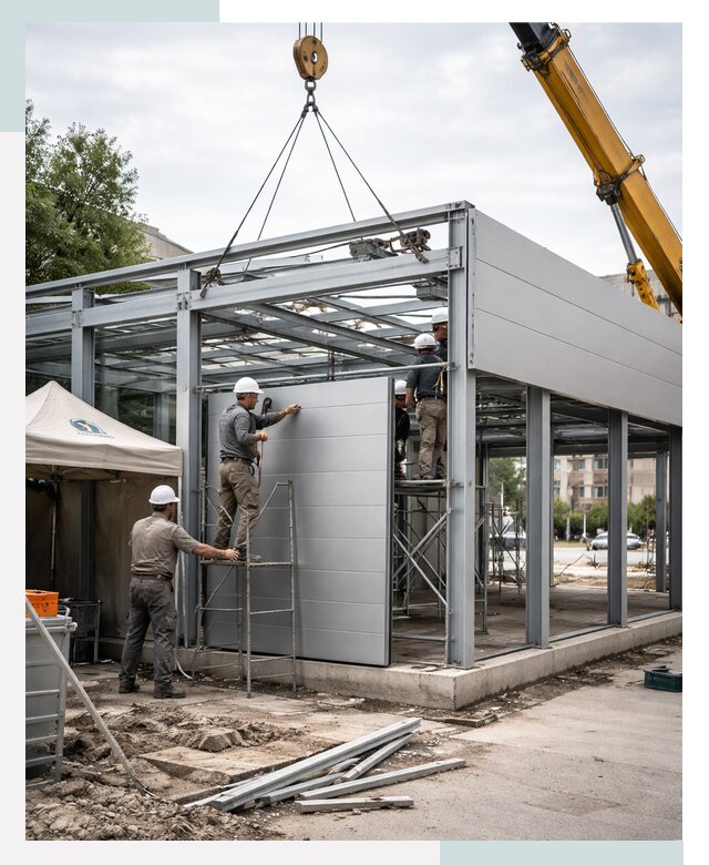 СтальСтрой-Твр: торговый павильон под ключ в Твери от 38045 р.