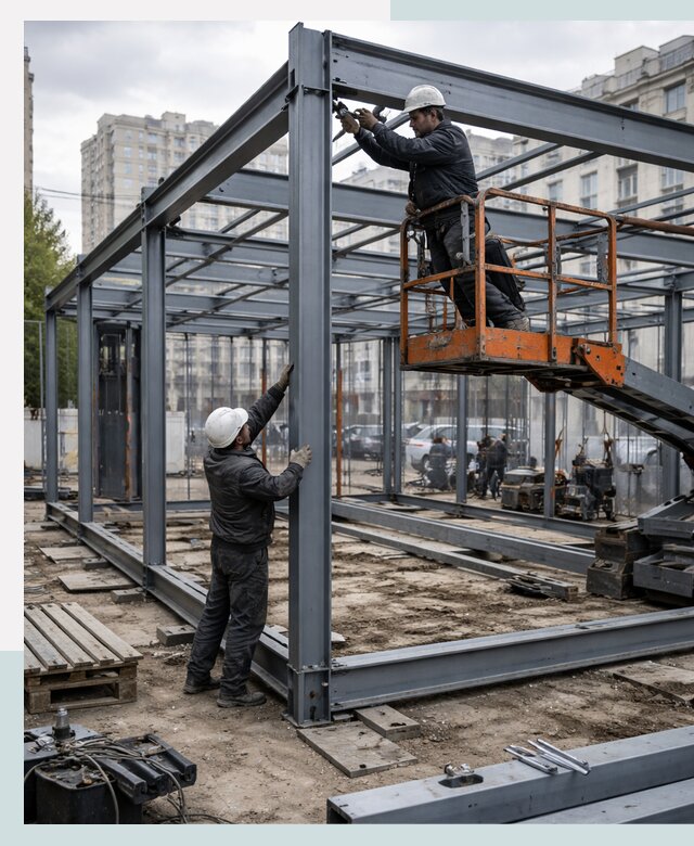 Строительство и монтаж торговых павильонов под ключ в Твери