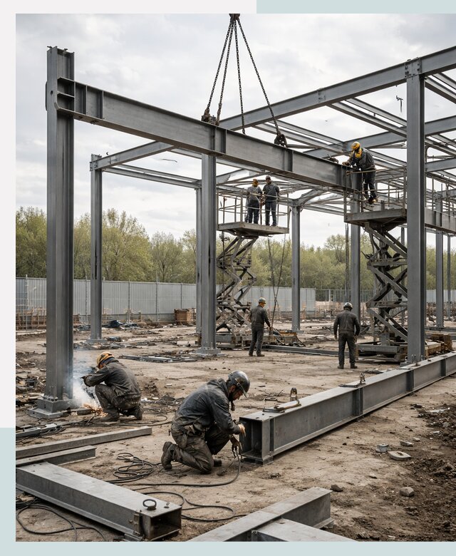 Строительство выставочных павильонов из металлоконструкций в Твери