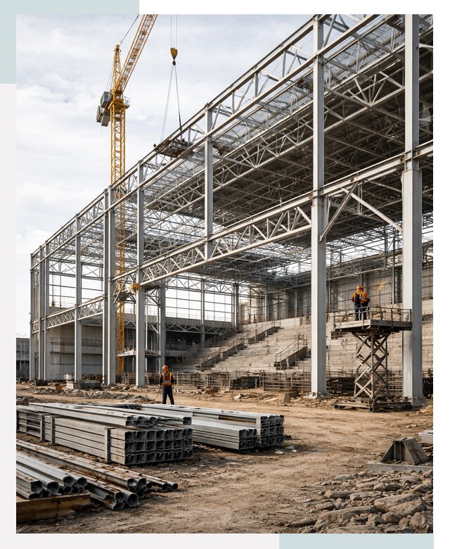 Строительство спортивных комплексов в Твери от 32610 р. | СтальСтрой-Твр