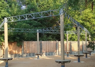 Терраса из металлоконструкций под ключ, проектирование, изготовление и монтаж от СтальСтрой-Твр